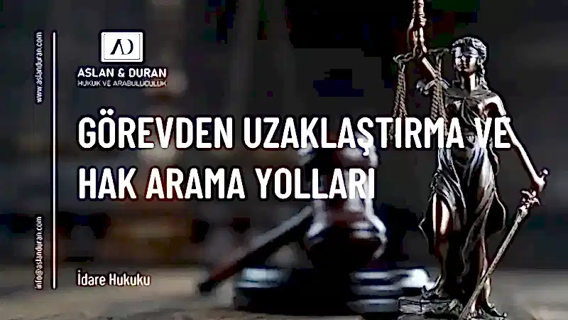 görevden uzaklaştırma