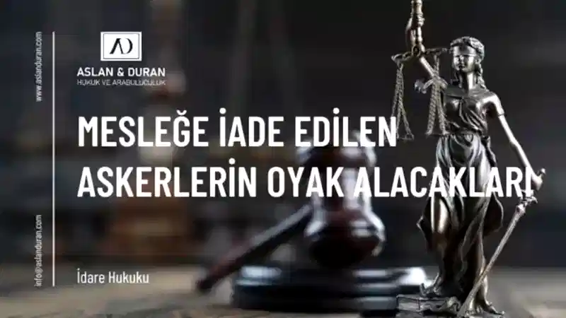 göreve iade sonrası oyak