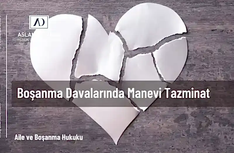 boşanmada manevi tazminat