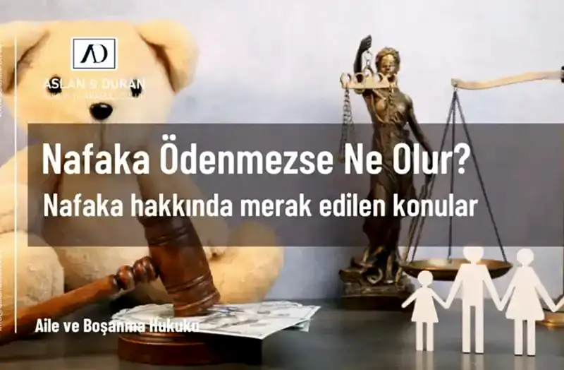 nafaka ödenmezse ne olur
