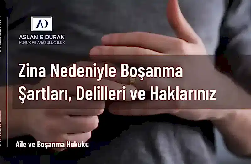 zina nedeniyle boşanma