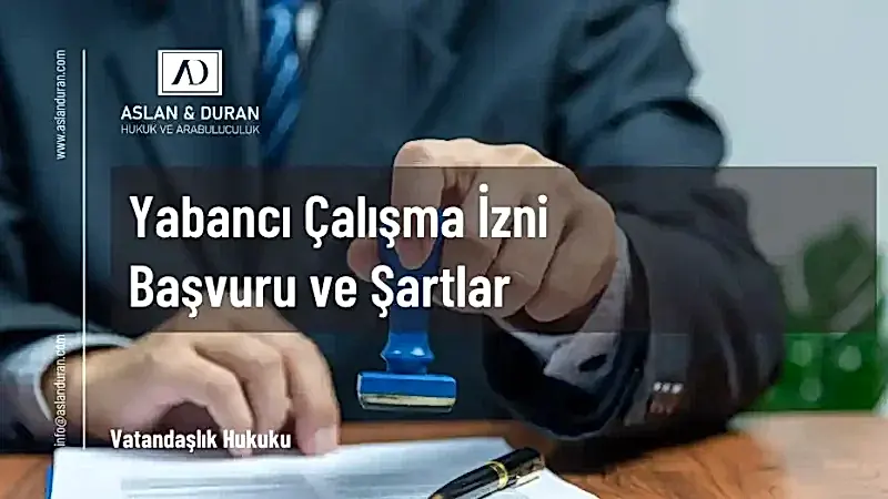 yabancı çalışma izni